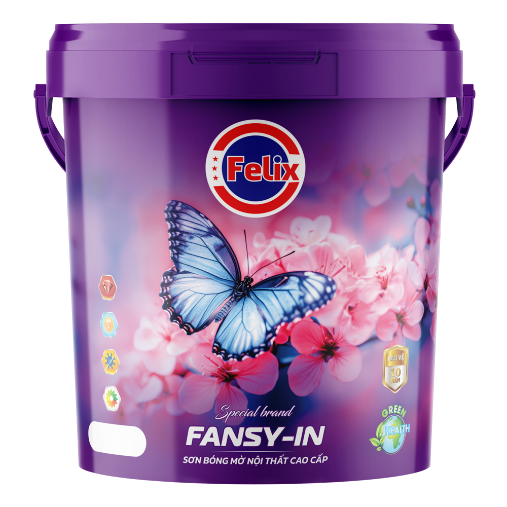 Sơn bóng mờ nội thất cao cấp